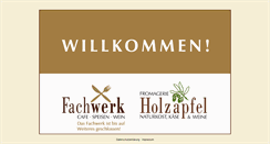 Desktop Screenshot of fromagerie-holzapfel.de
